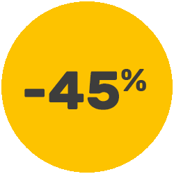 Reducción del 45% en fallos